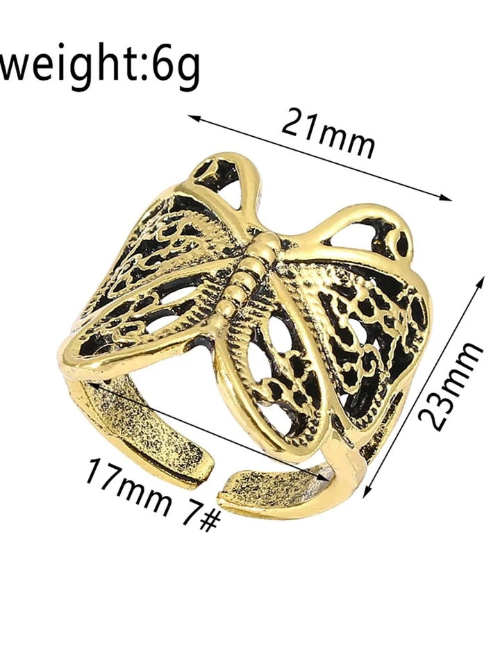 Butterfly ring