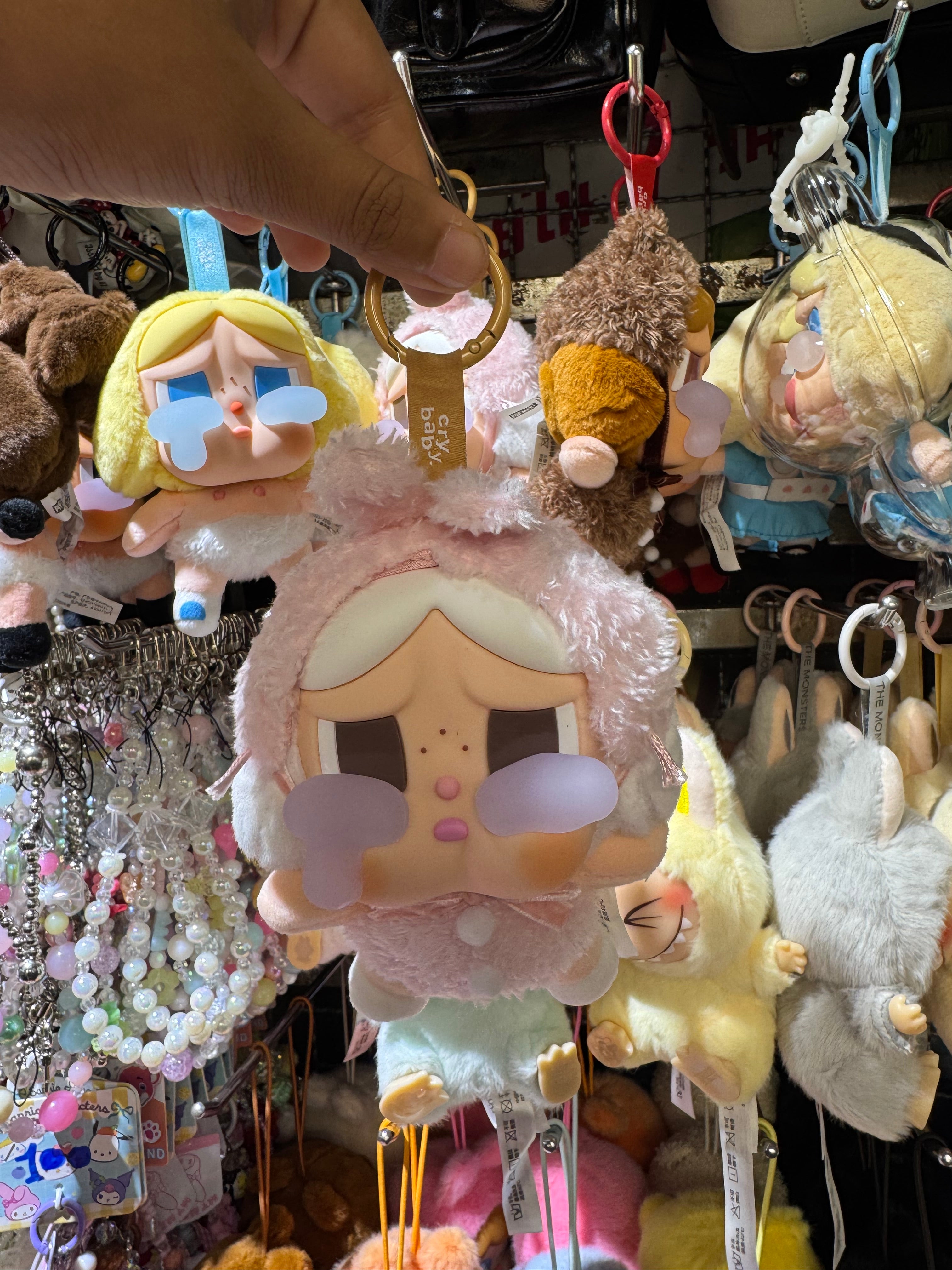 Labubu & Cry Baby bag charm /key charm