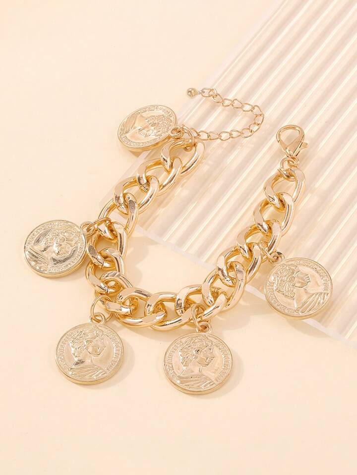 Coin bracelet