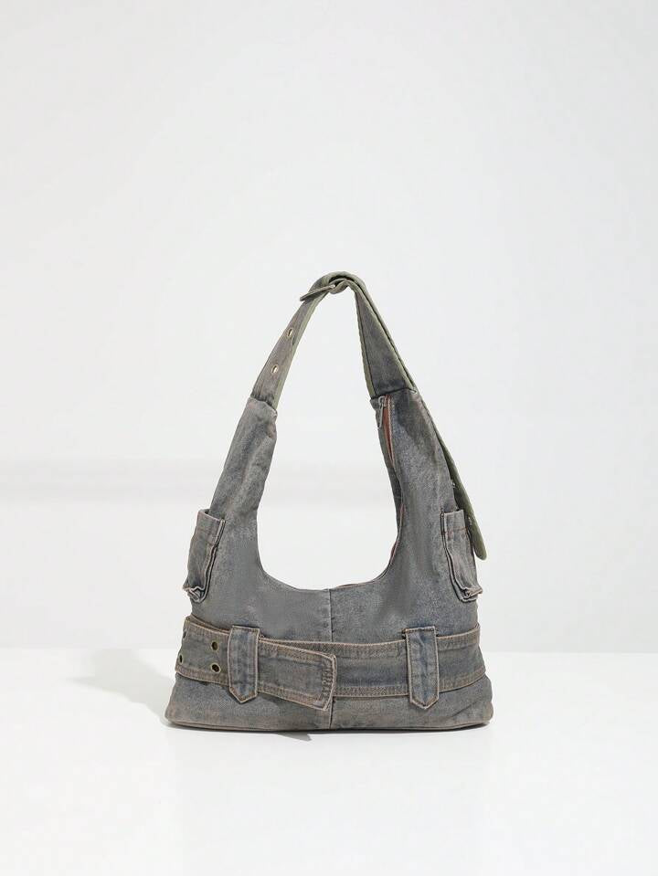 Retro Denim Bag