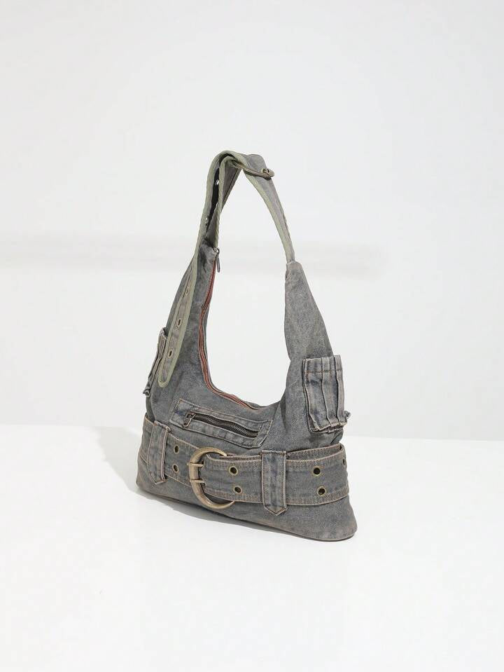 Retro Denim Bag