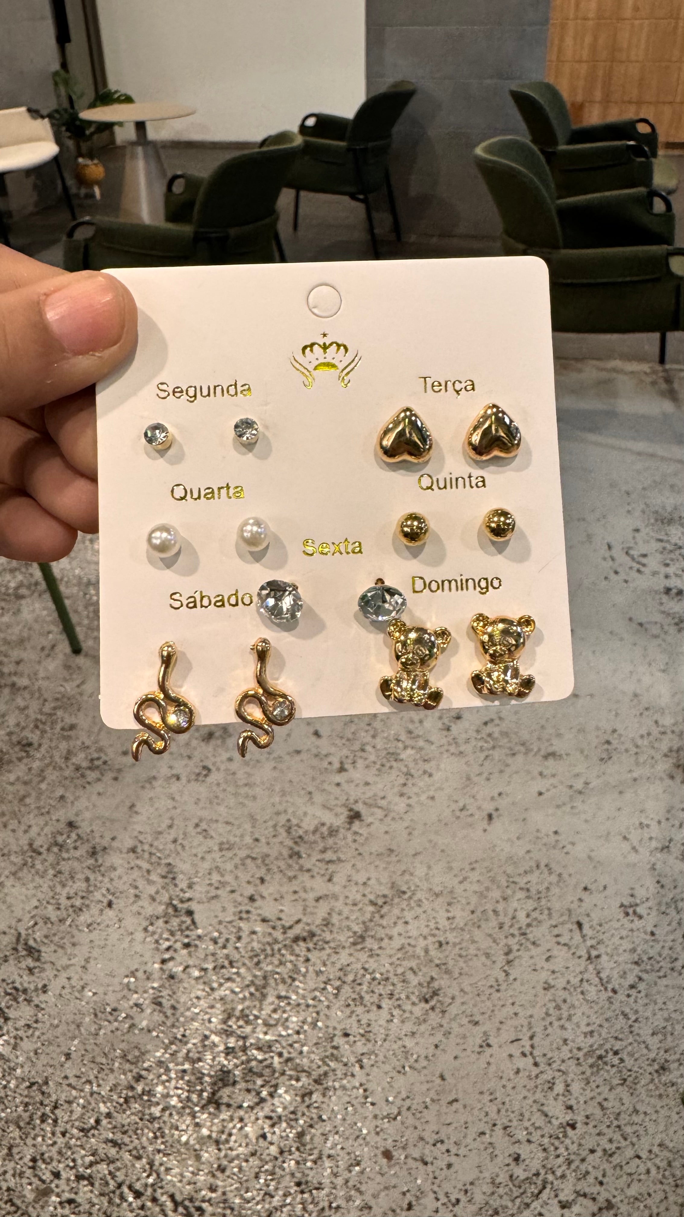 K1 earings set