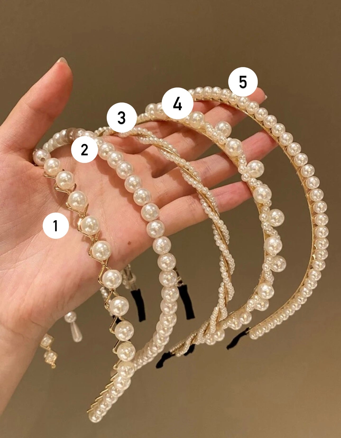 Pearl hairband 54