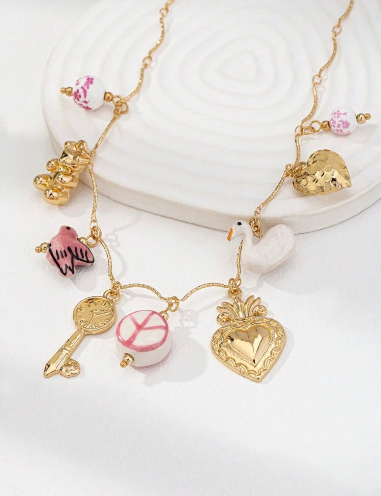 Charm necklace