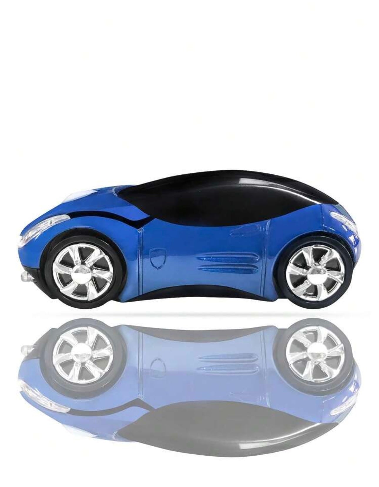 Battery-Powered Wireless Car-Shaped Mouse, Suitable For Tablets, Laptops, Office And Gaming, 2.4G USB Receiver, Quiet Operation