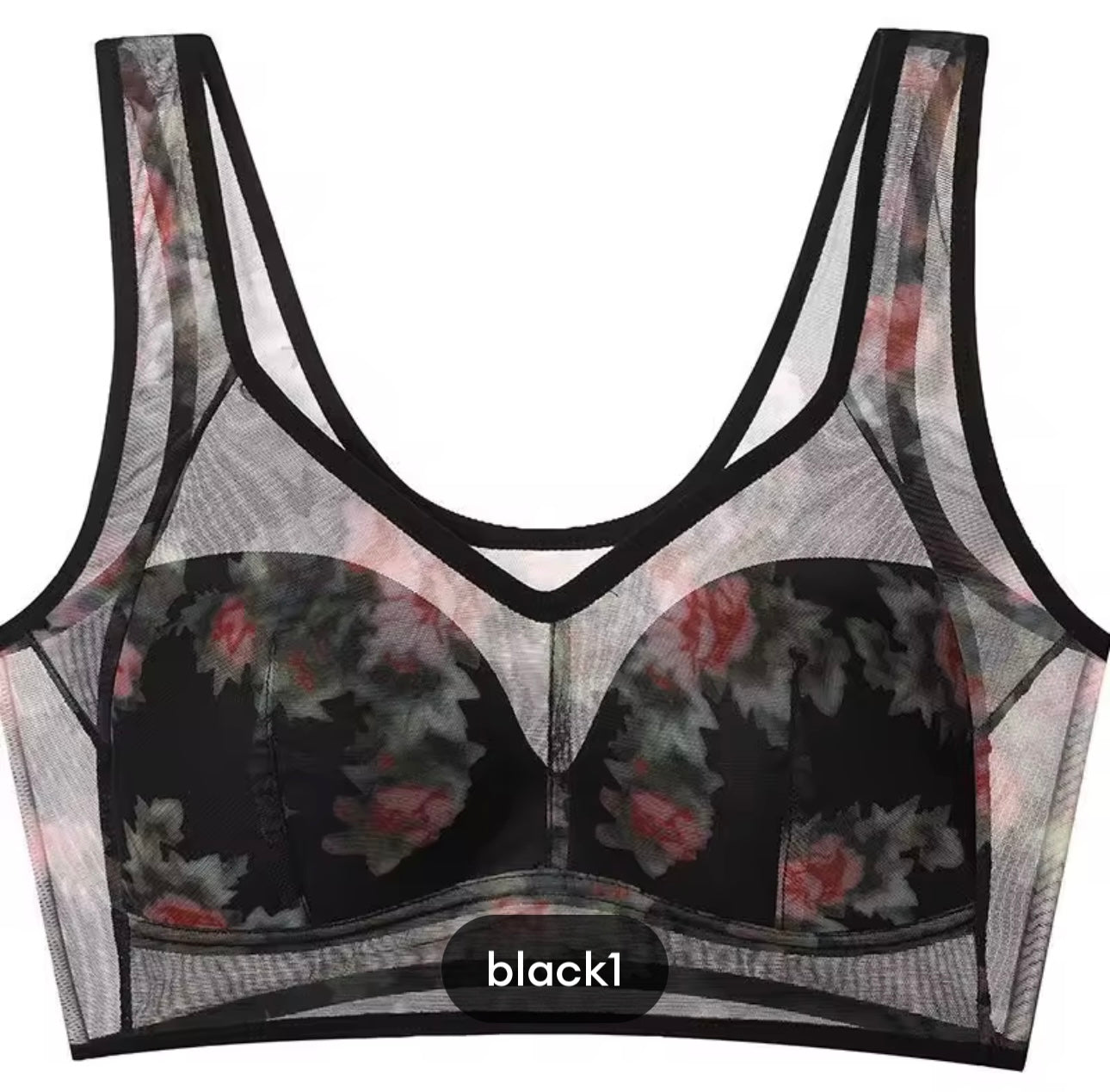 Floral Breeze Paded Top