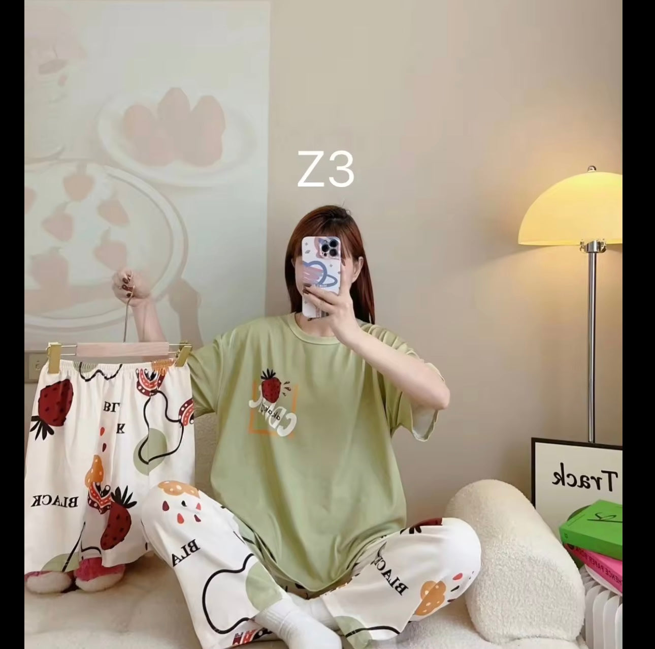 3 pc Night Suit Set N21