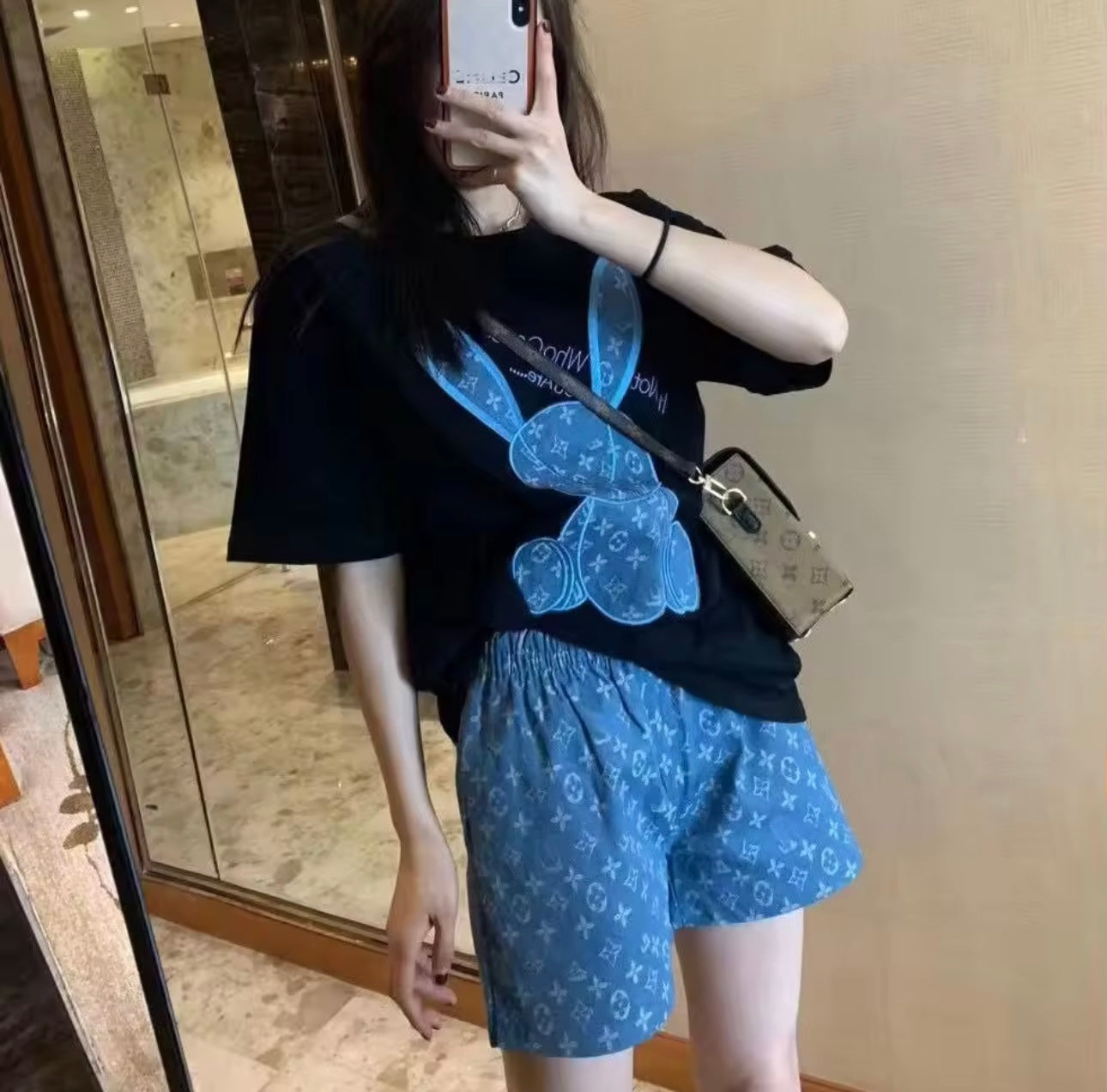 Bunny Set (Tshirt with Shorts )