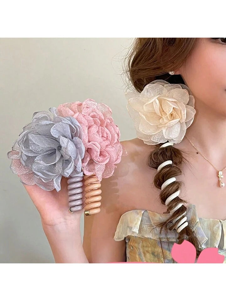 Hair Floral Rope