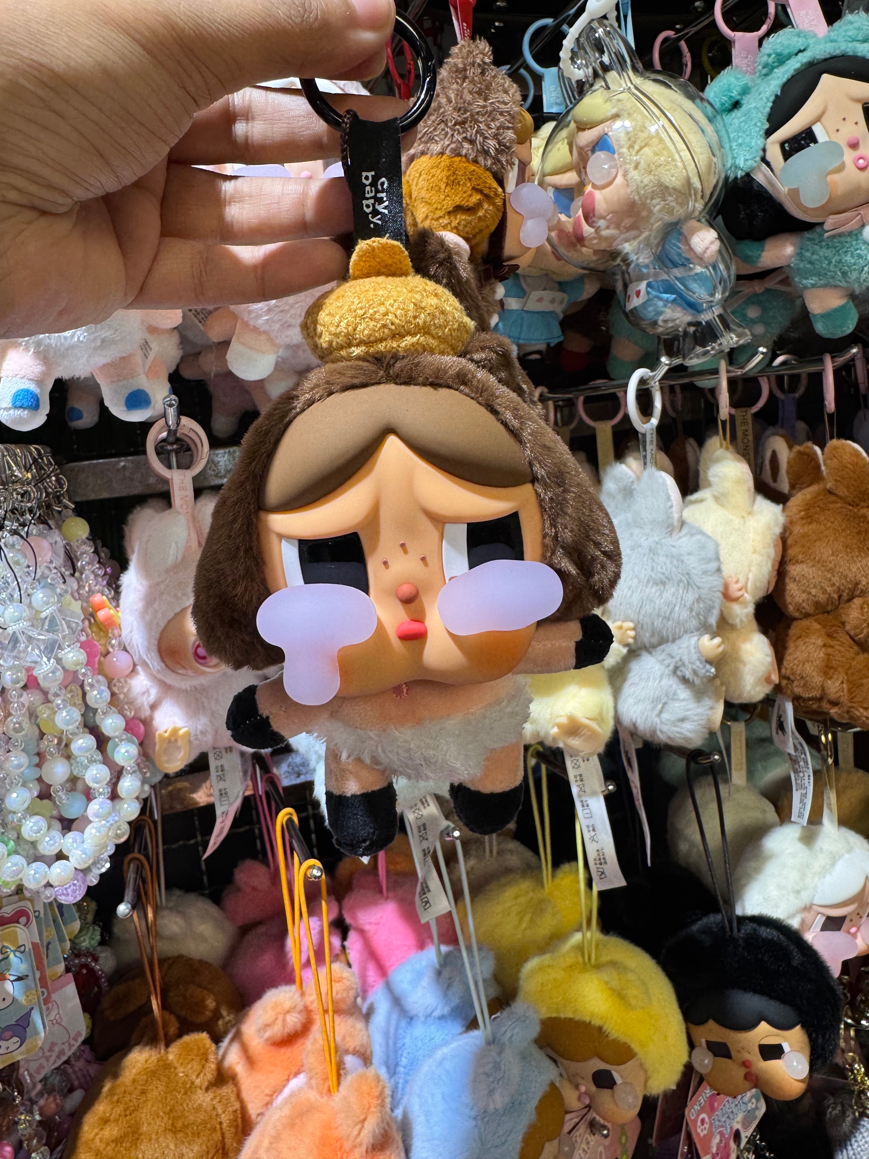 Labubu & Cry Baby bag charm /key charm