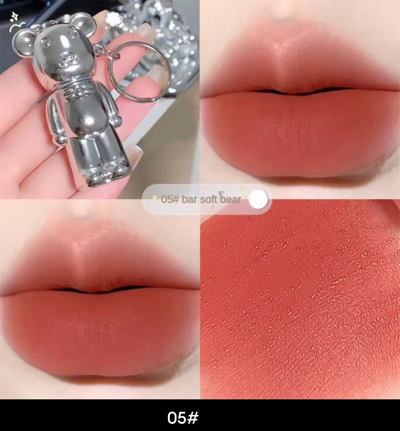 Little Teddy bear lip color