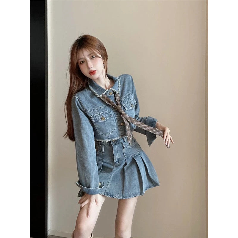 P15 denim set