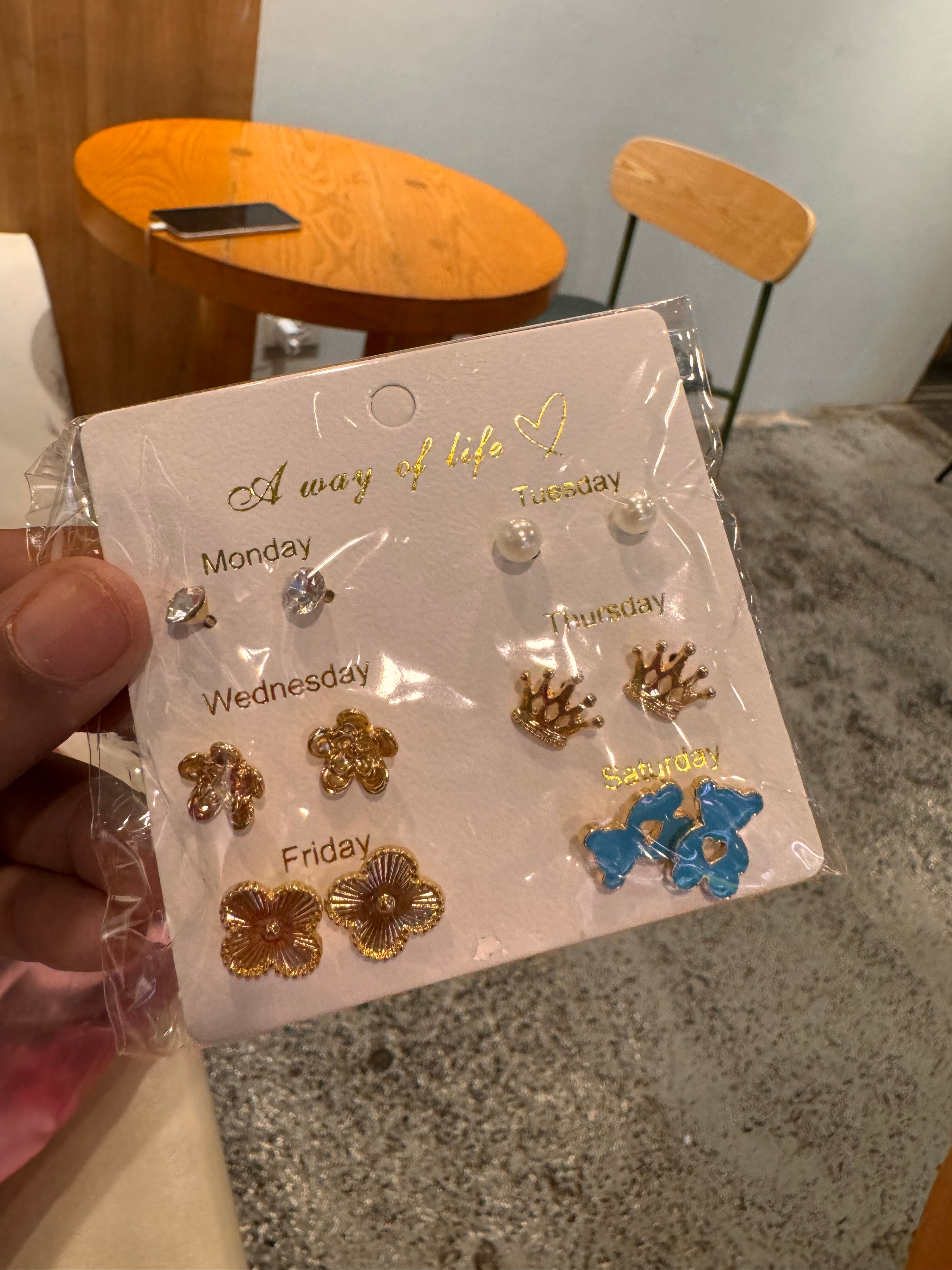 Earings set nbg