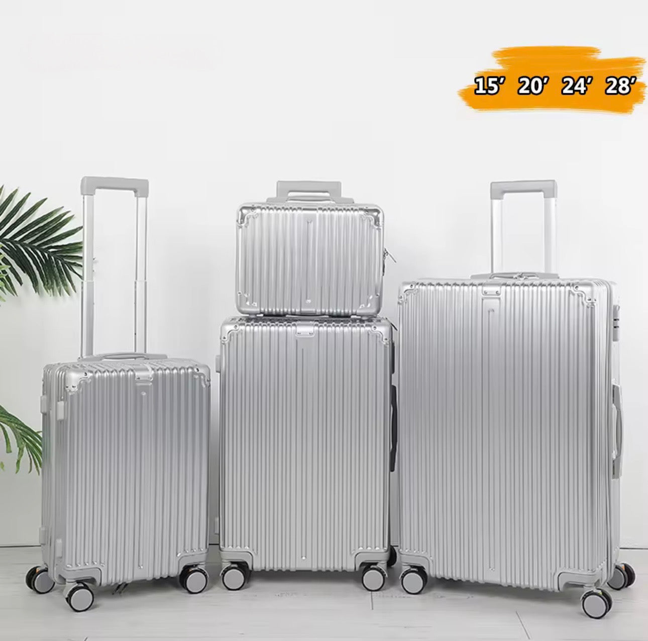 Set of 5 luggage