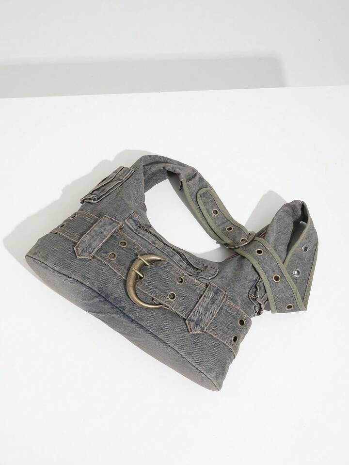 Retro Denim Bag