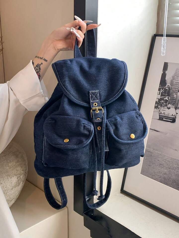 Denim bagback