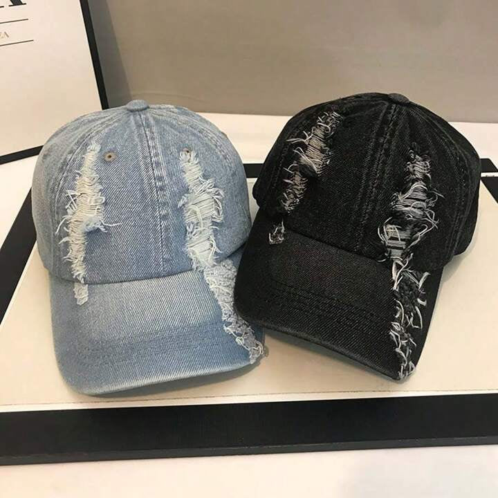 Street wear denim cap