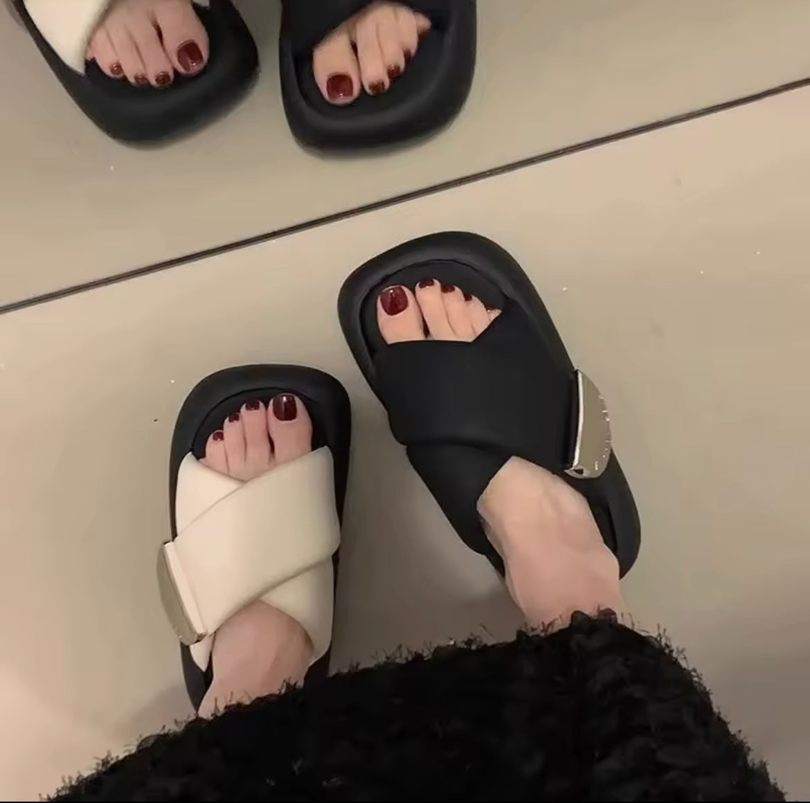 European Metal Slippers