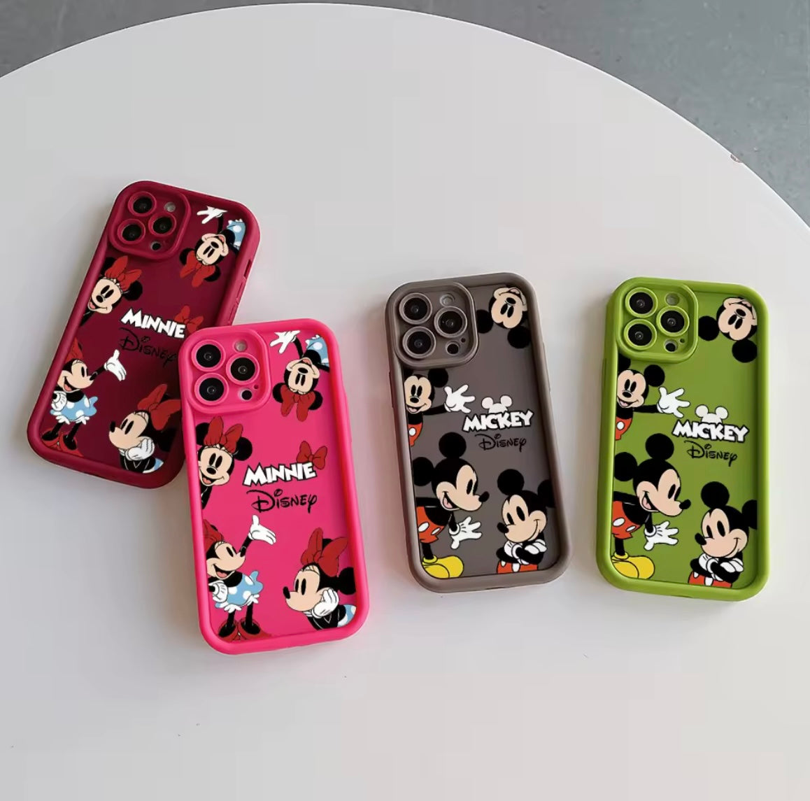 Mickey Minnie Silicon phone Cover DR1