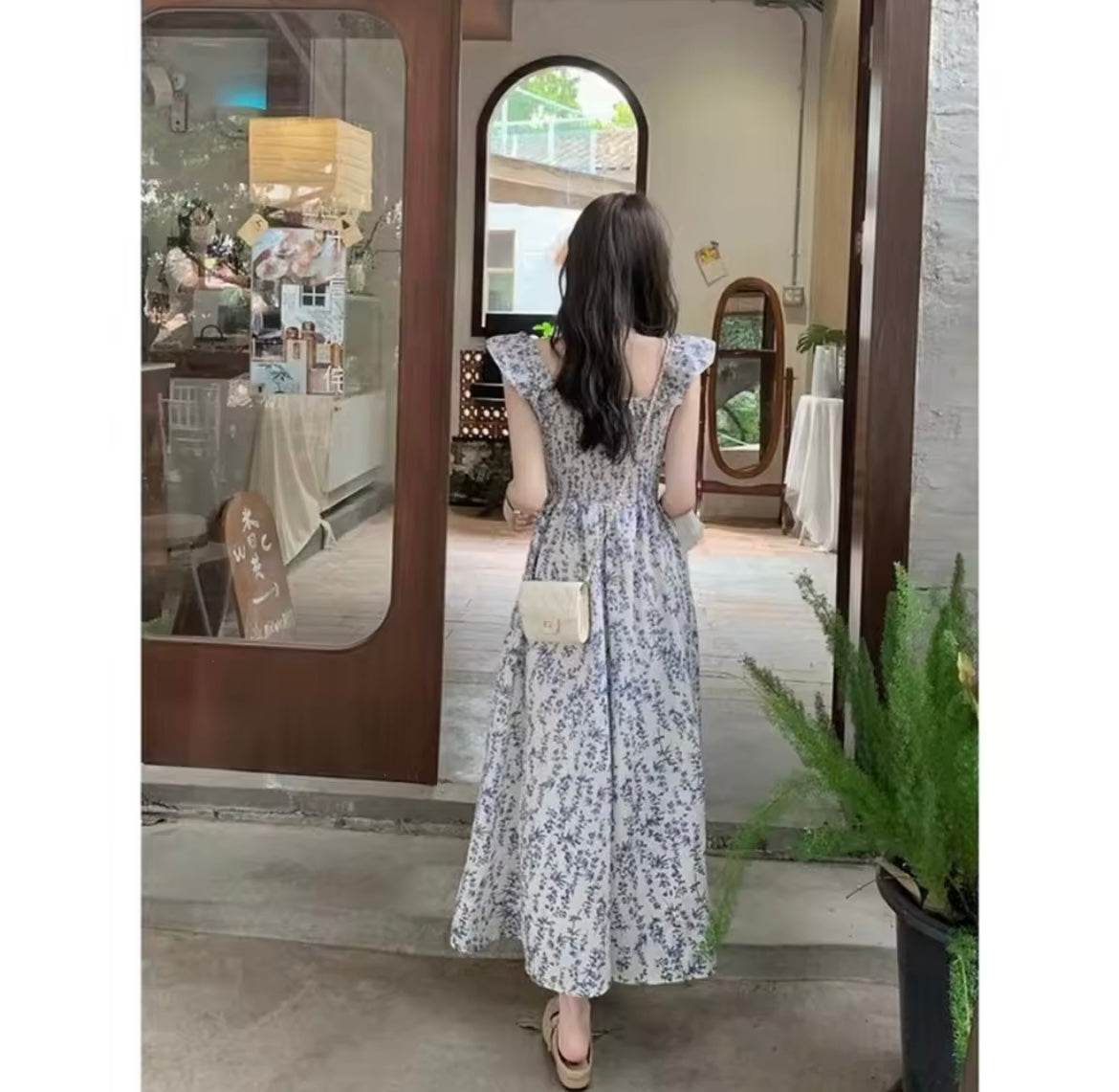 M4 maxi dress