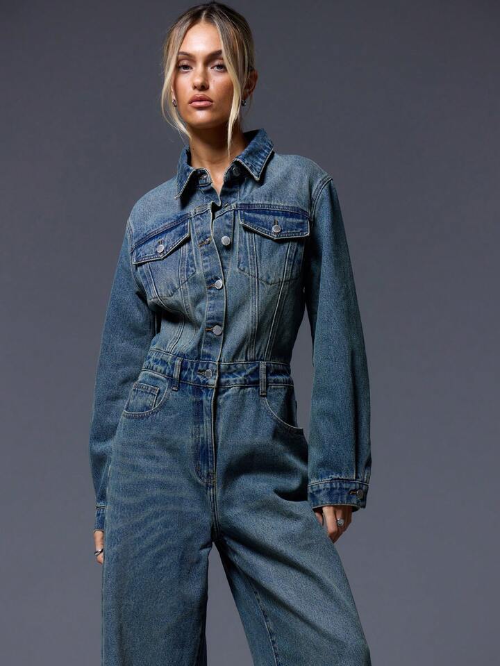 Denim Jumpsuit