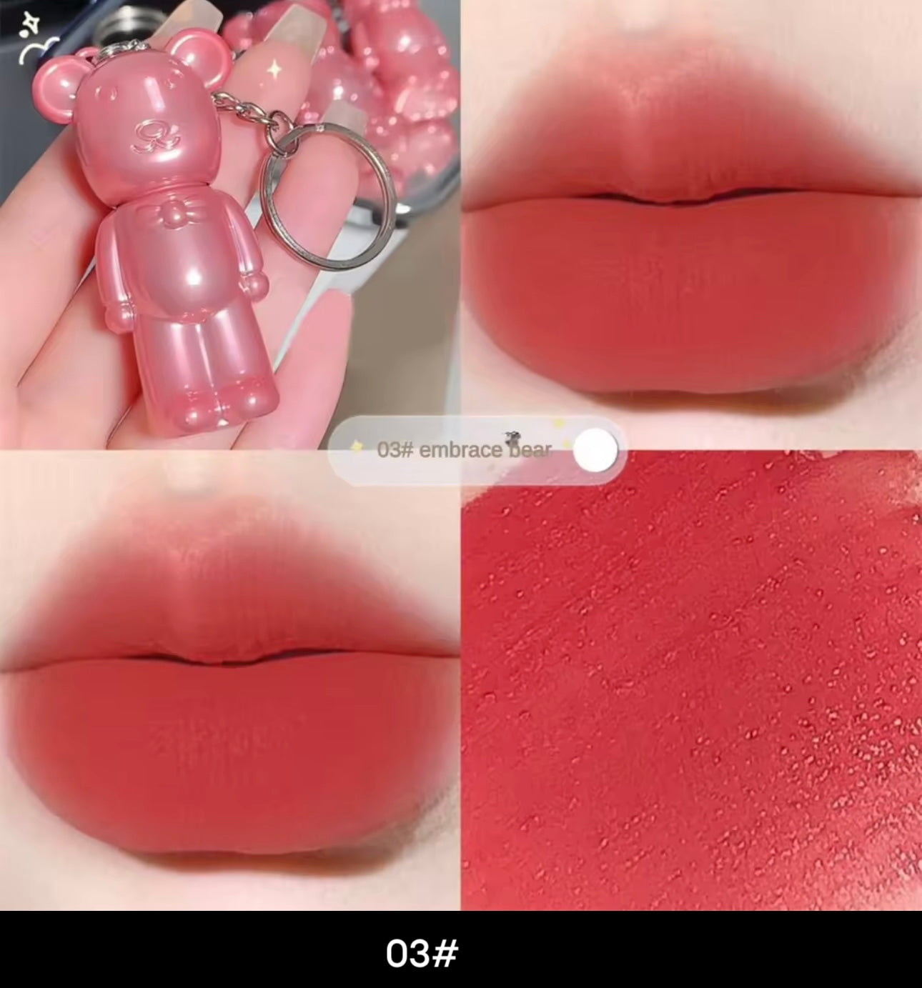 Little Teddy bear lip color