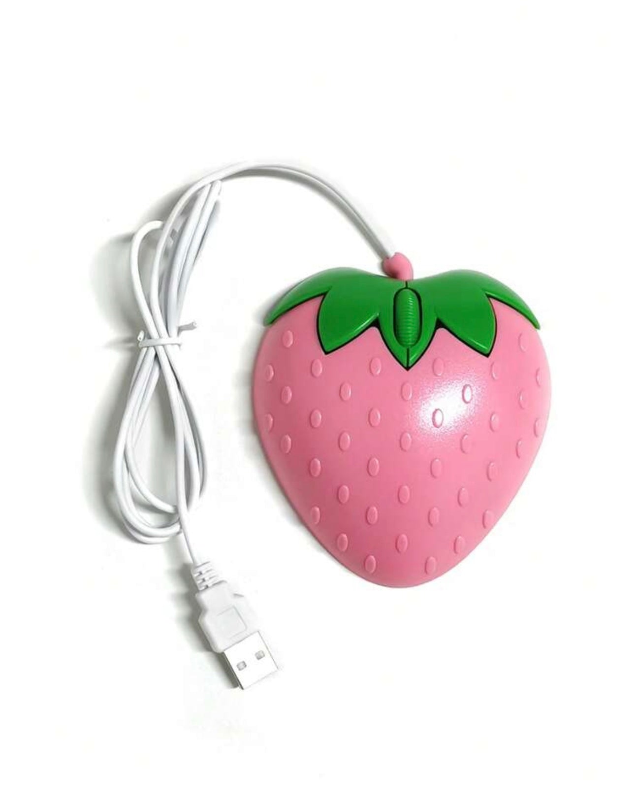 1pc Strawberry Design Wired Mouse For Laptop/PC, Gaming Mouse