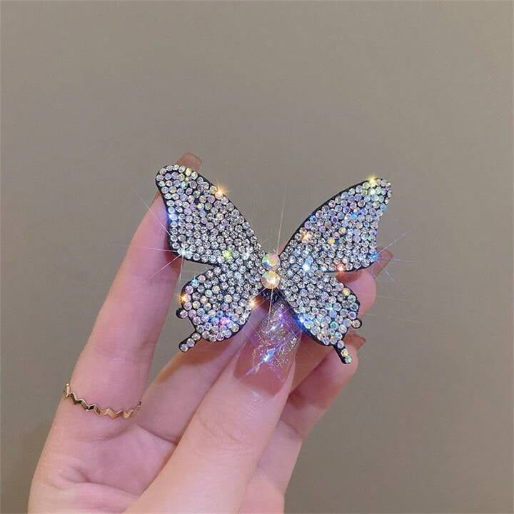 Butterfly Swarovski Pin y43