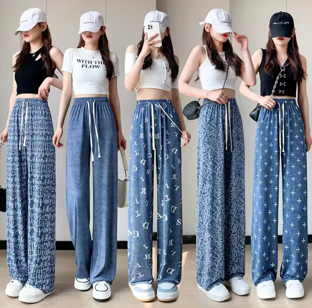 Wave length high waist Pajamas