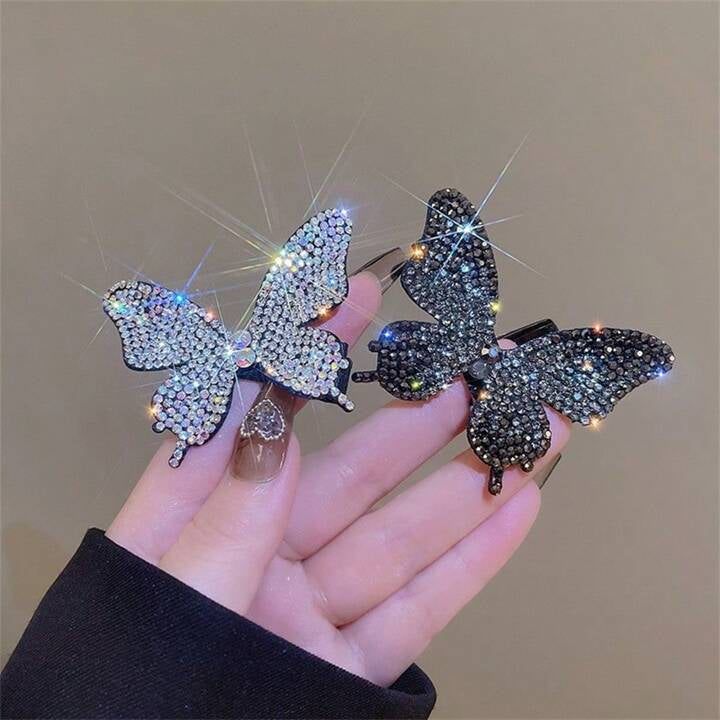 Butterfly Swarovski Pin y43