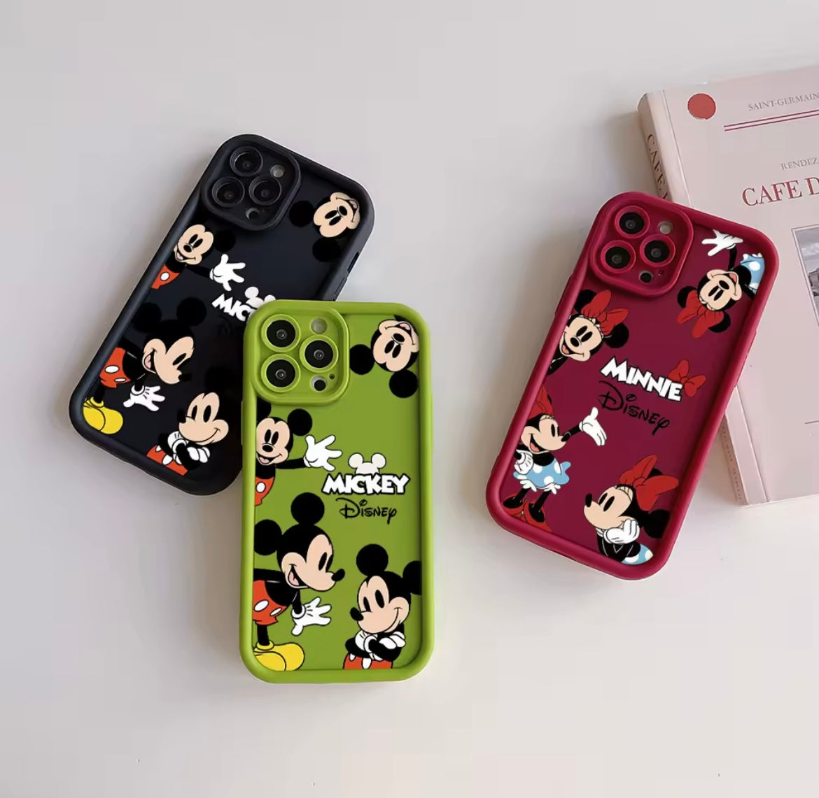 Mickey Minnie Silicon phone Cover DR1