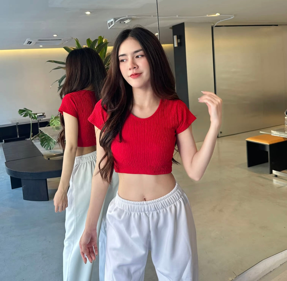 Mineral Water Crop Top