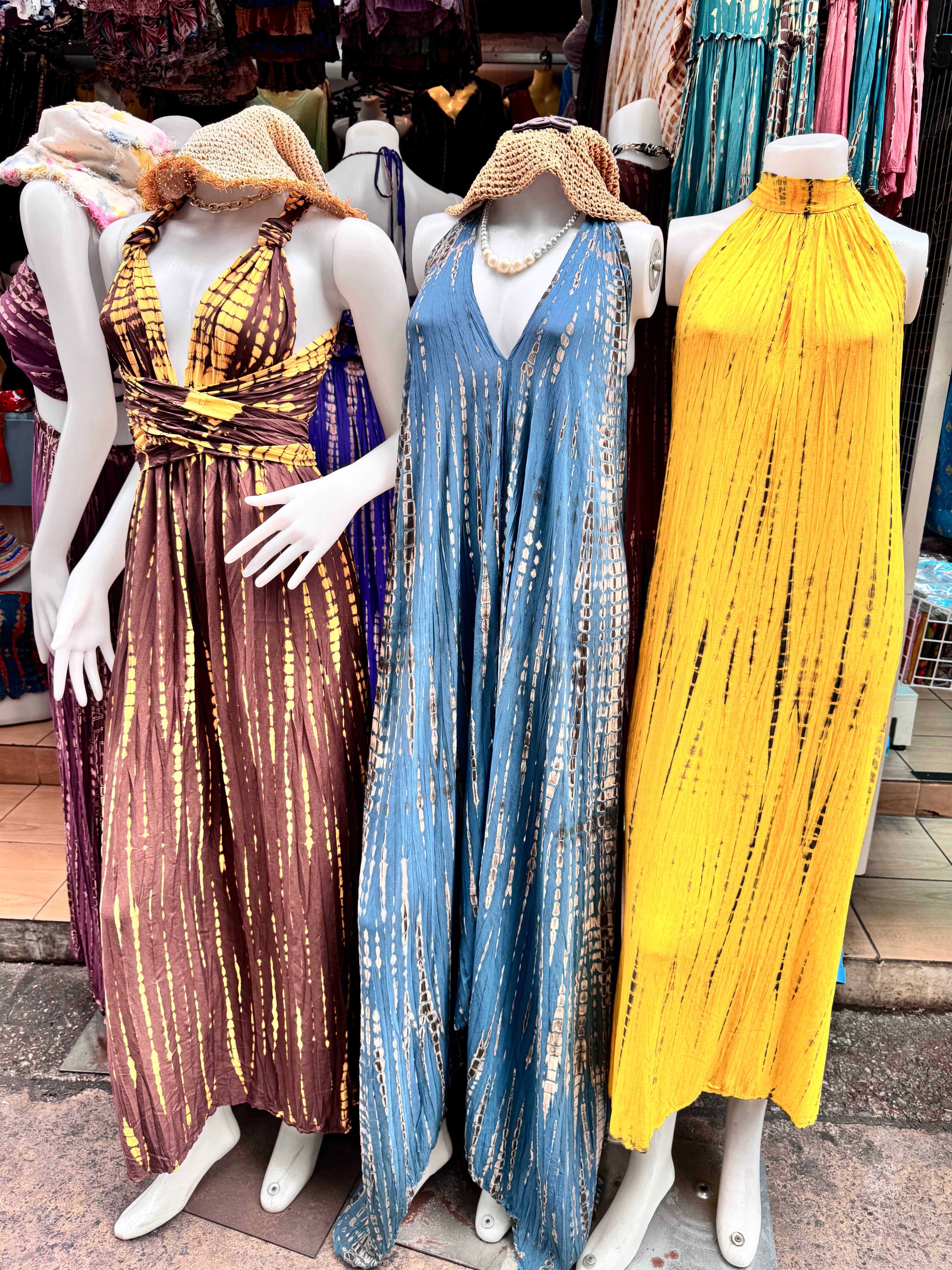 Tie dye dresses