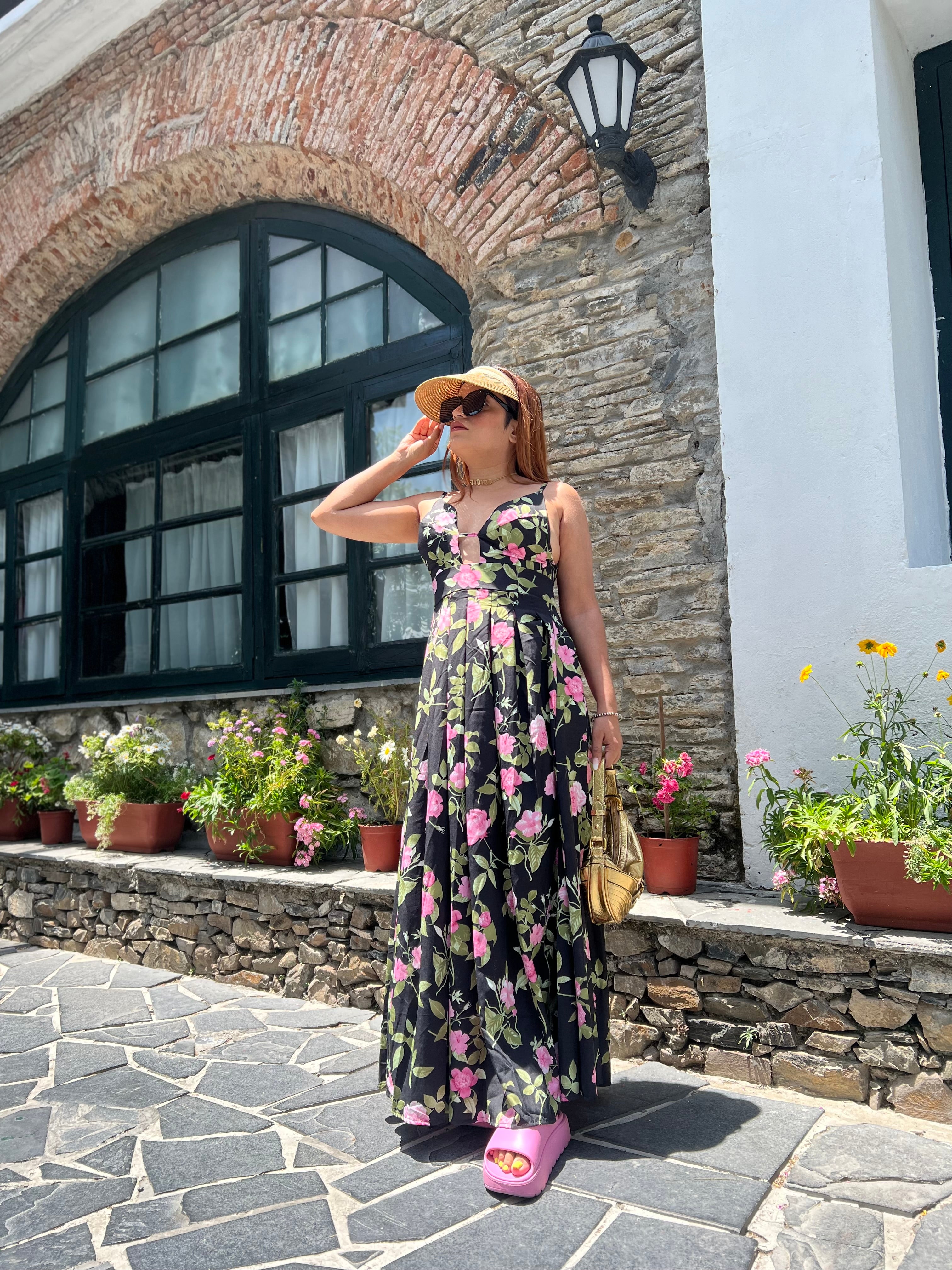 The Floral Maxi Dress