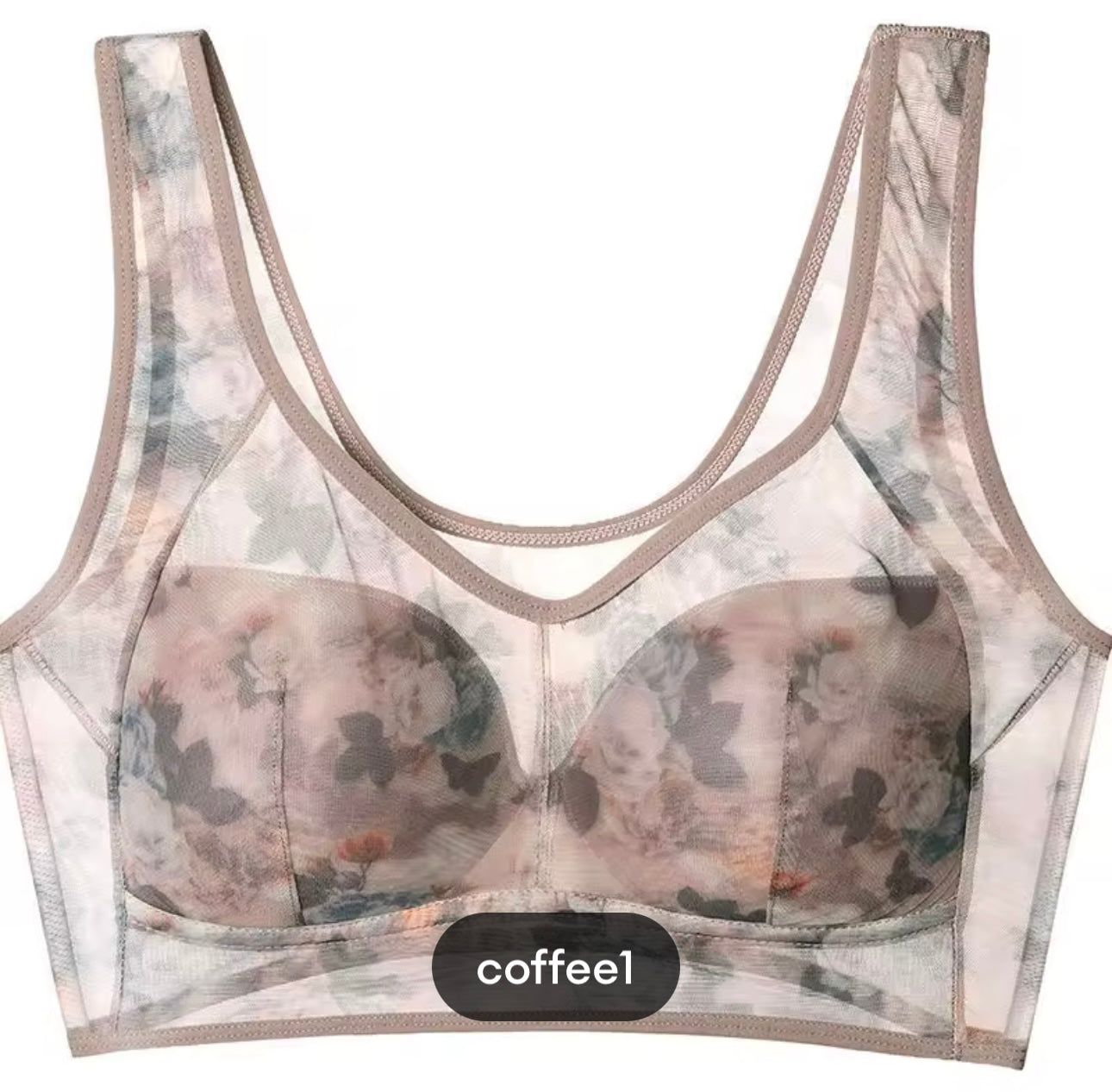 Floral Breeze Paded Top