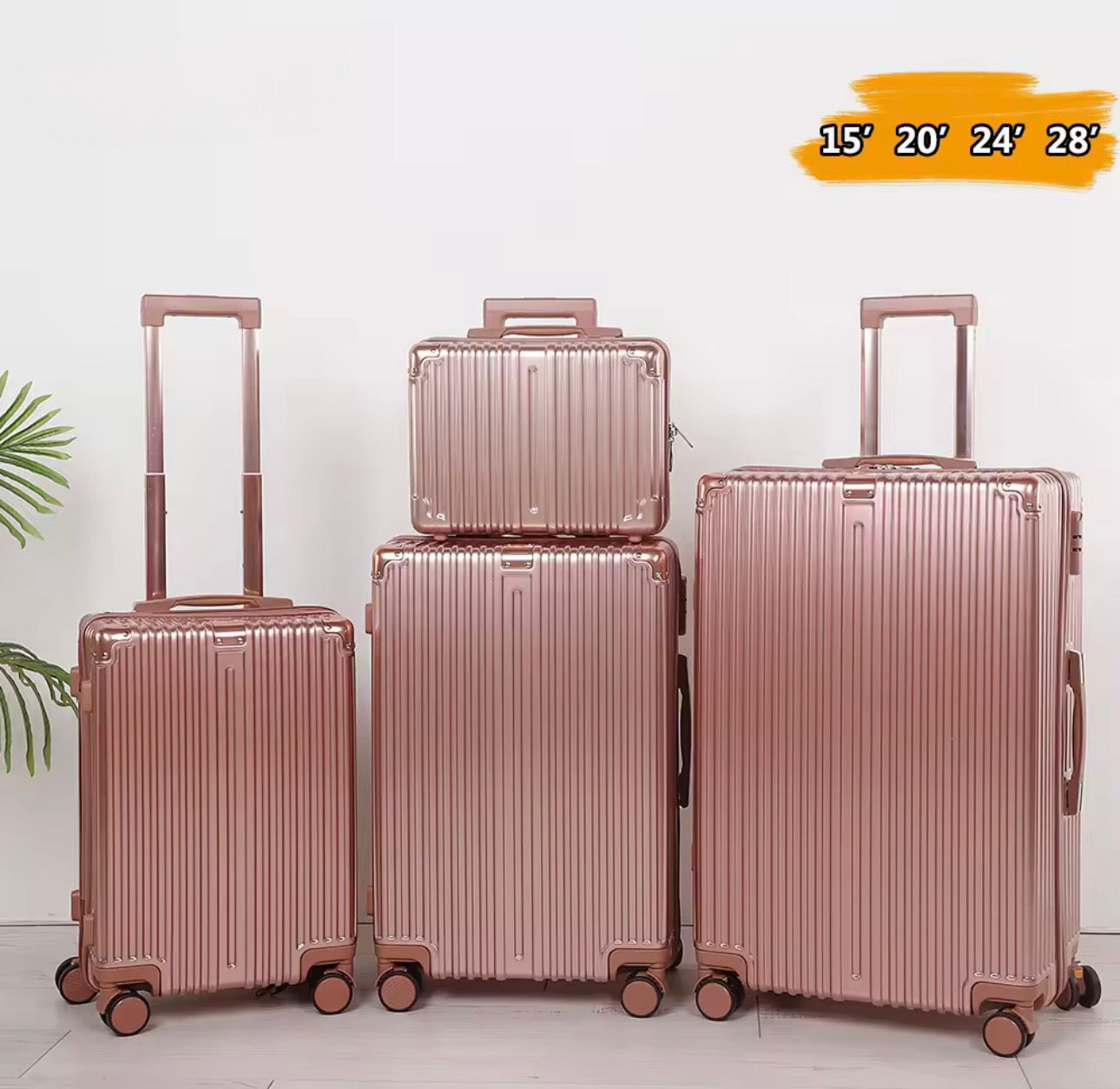 Set of 5 luggage