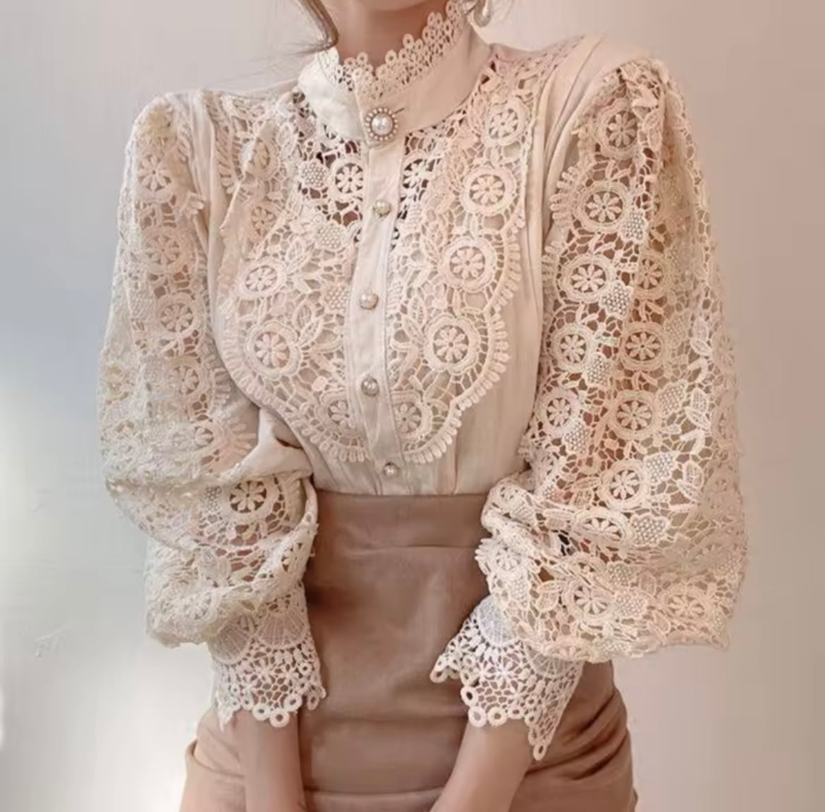 Vintage Lace Top