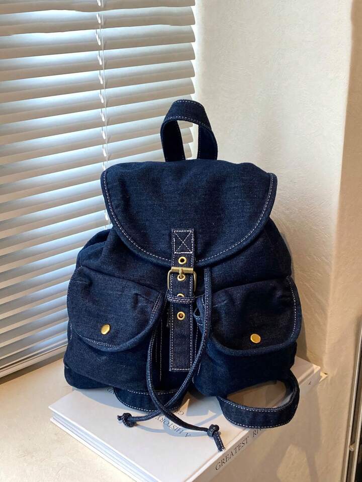 Denim bagback