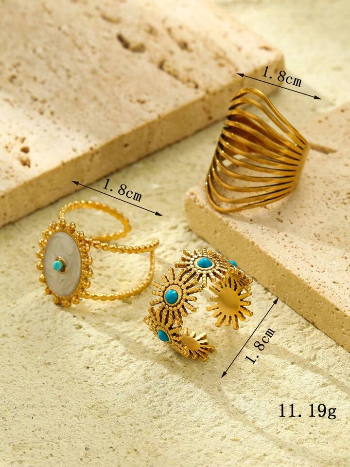 3pc ring set