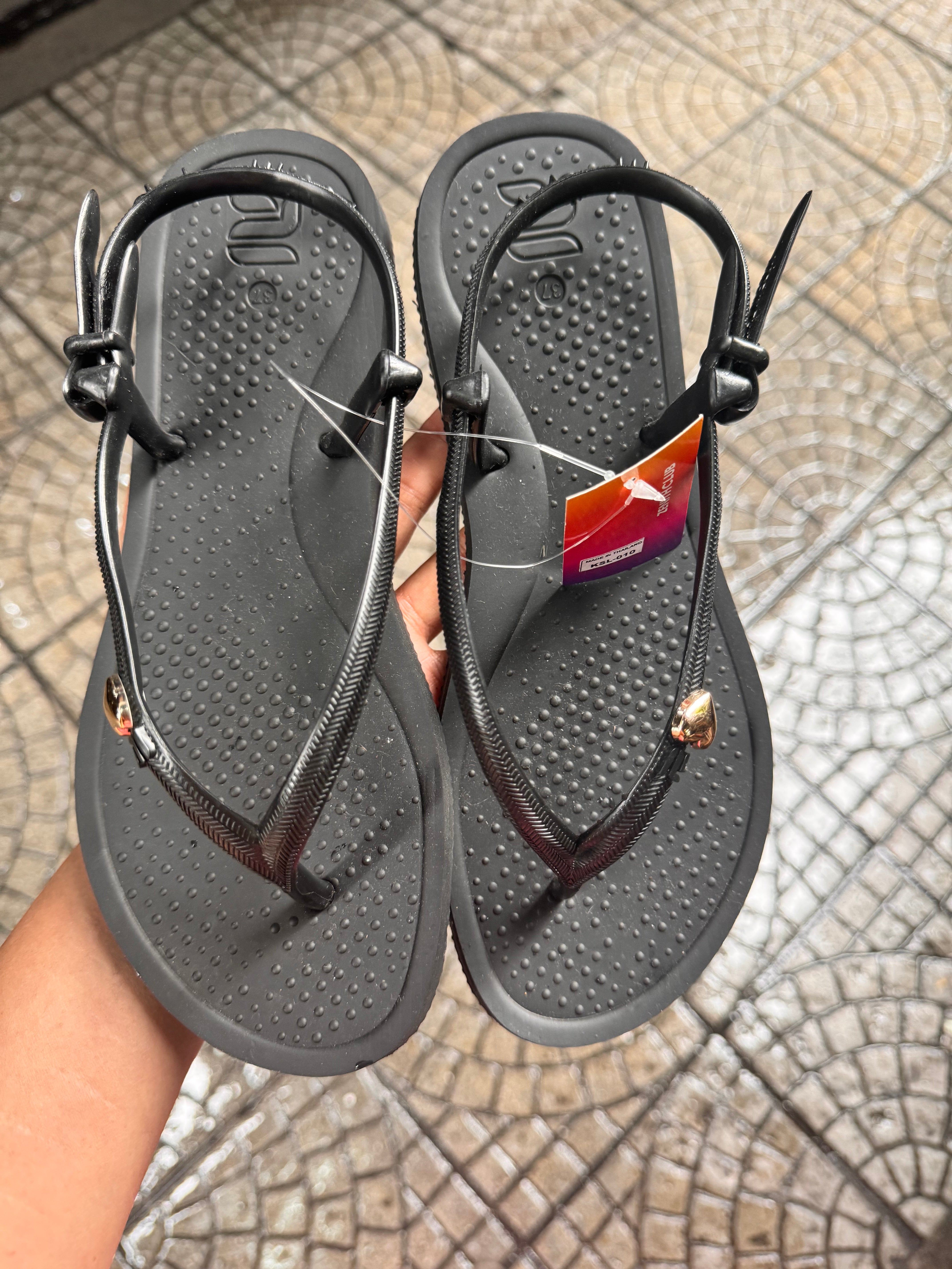 Slip sandals