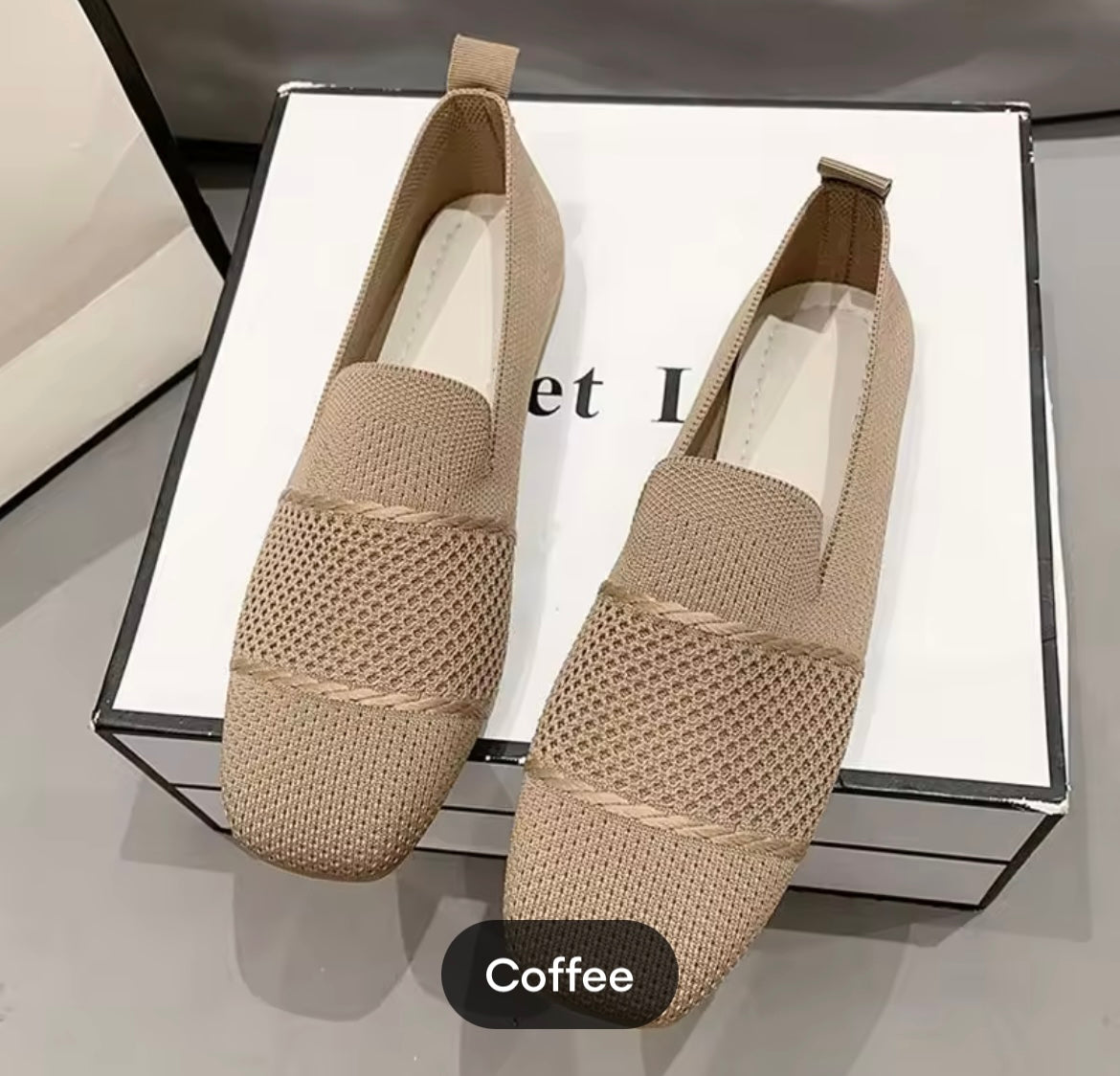 Mesh Loafers