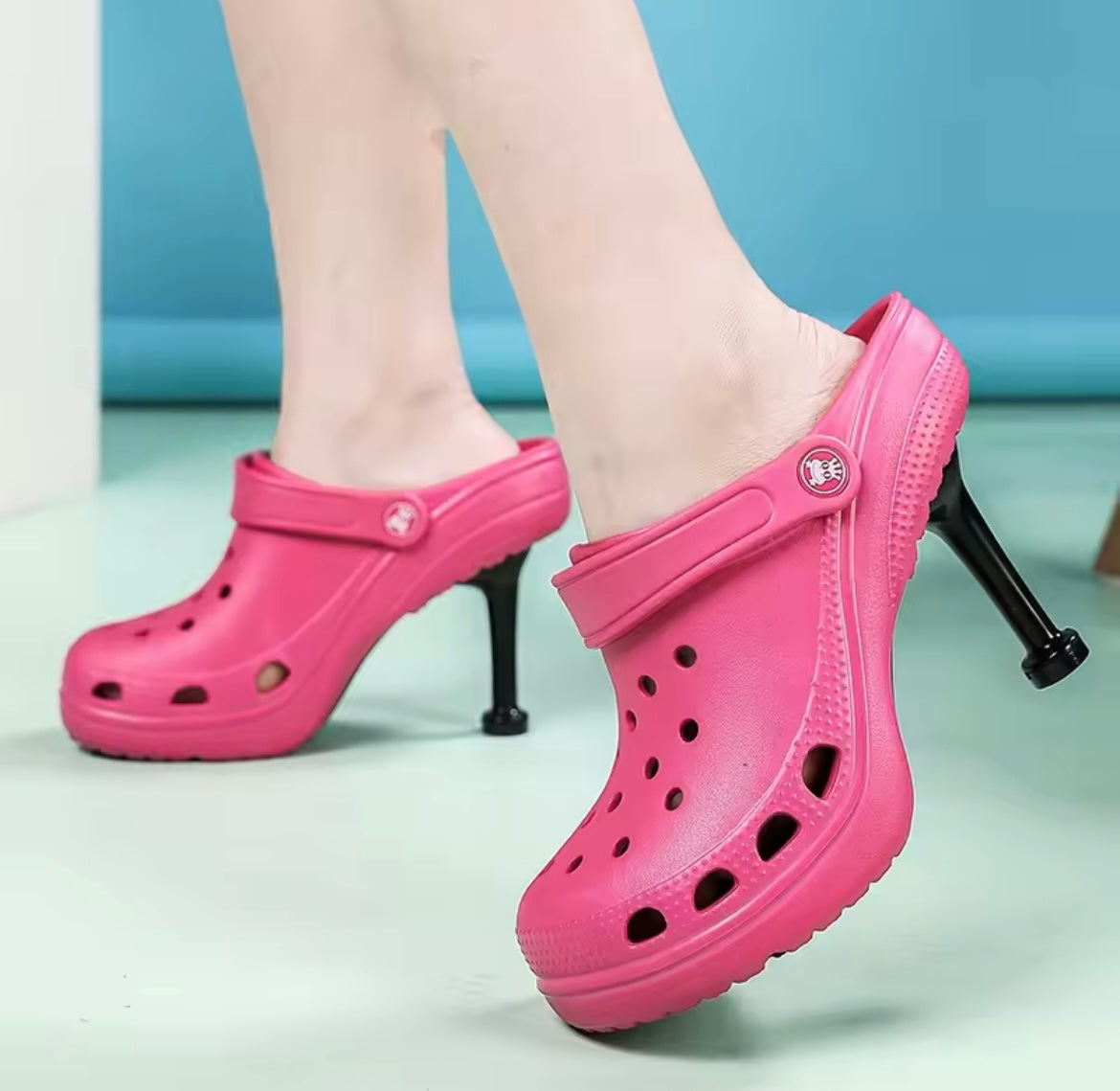 Heel Crocs