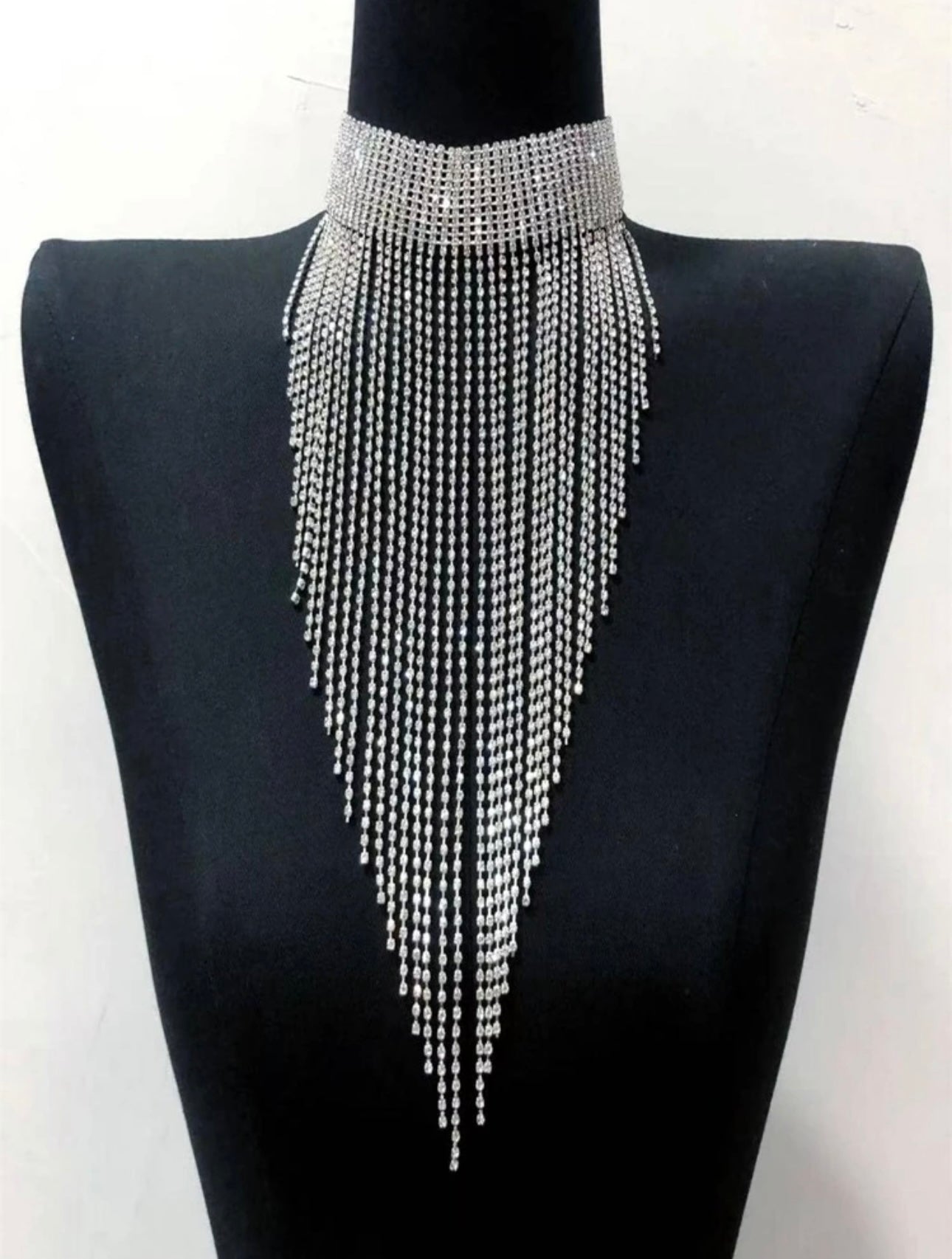 Rhinestone Neckpiece