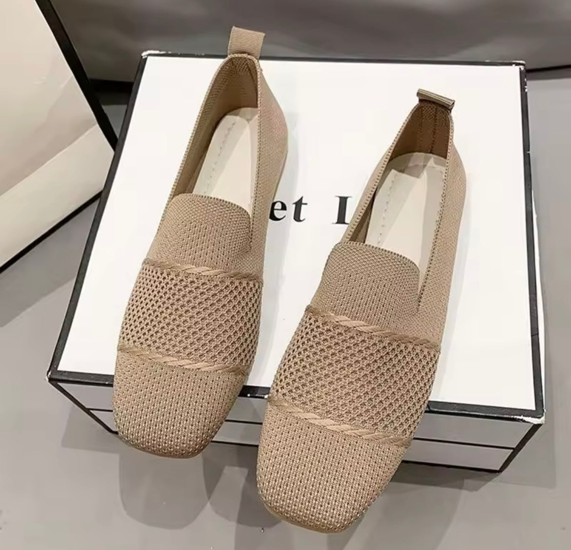 Mesh Loafers