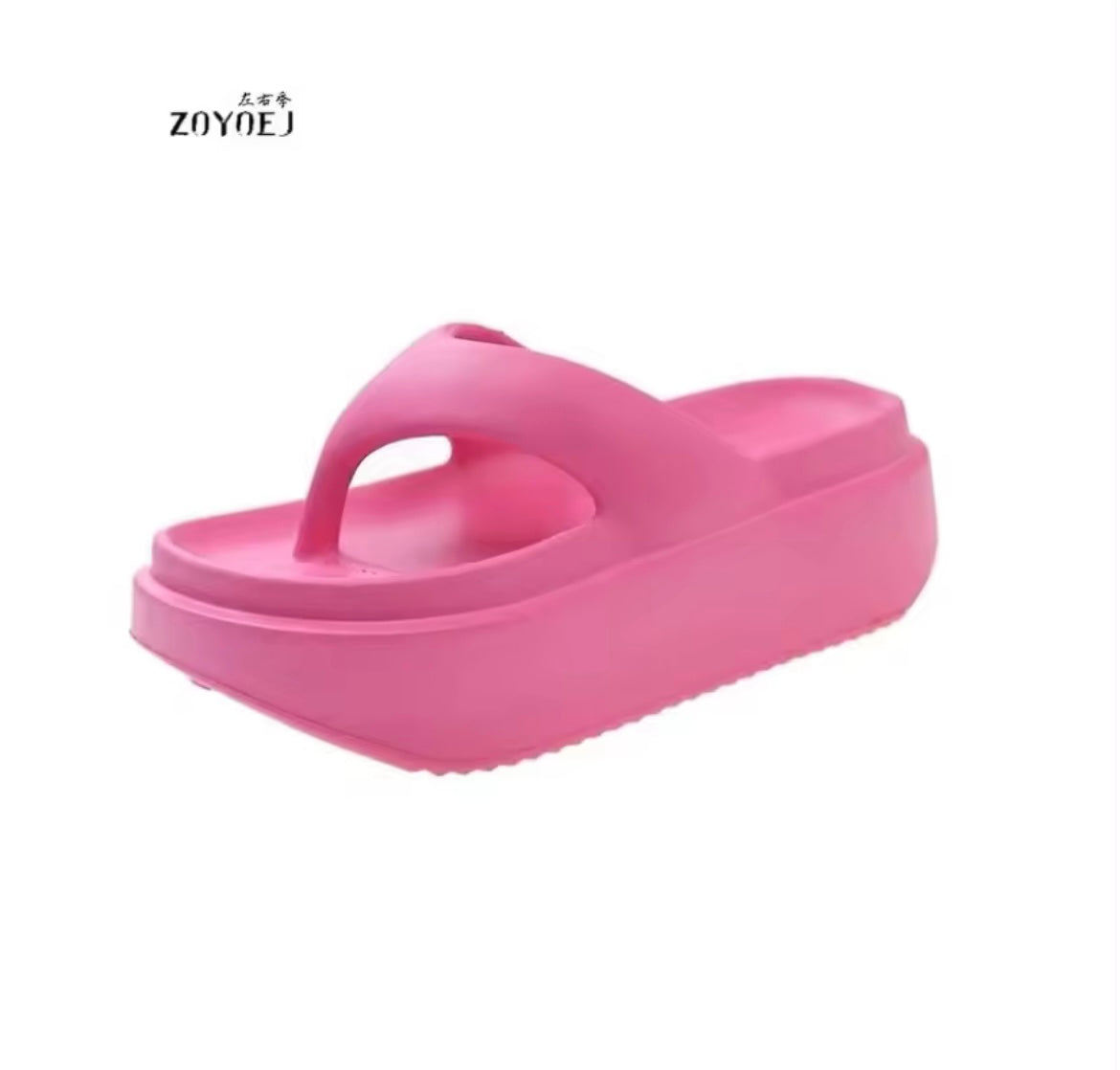 Platform boat slippers FF205