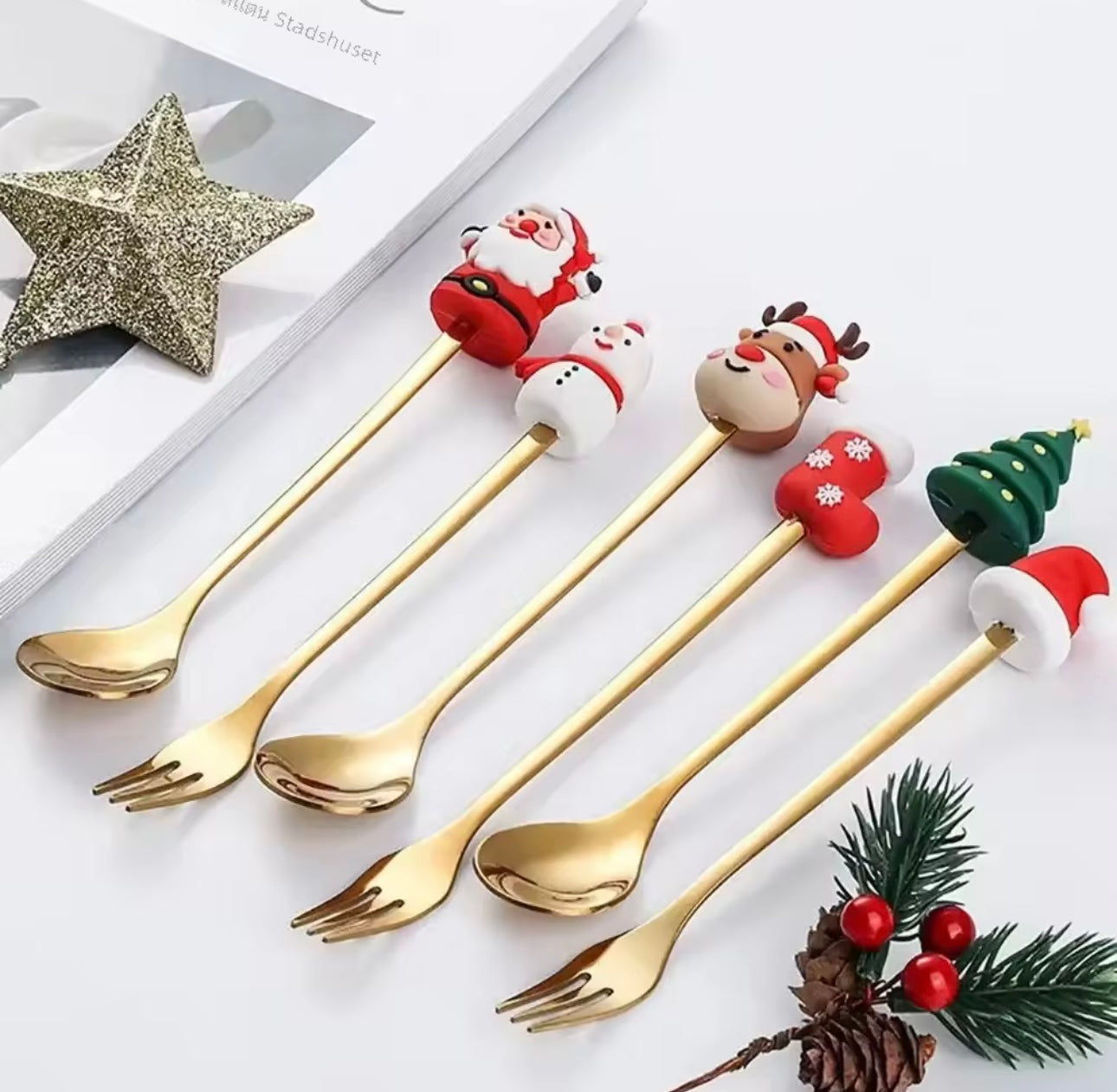 Christmas spoon set