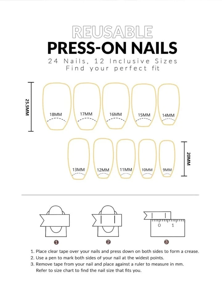 Press on Nails J3