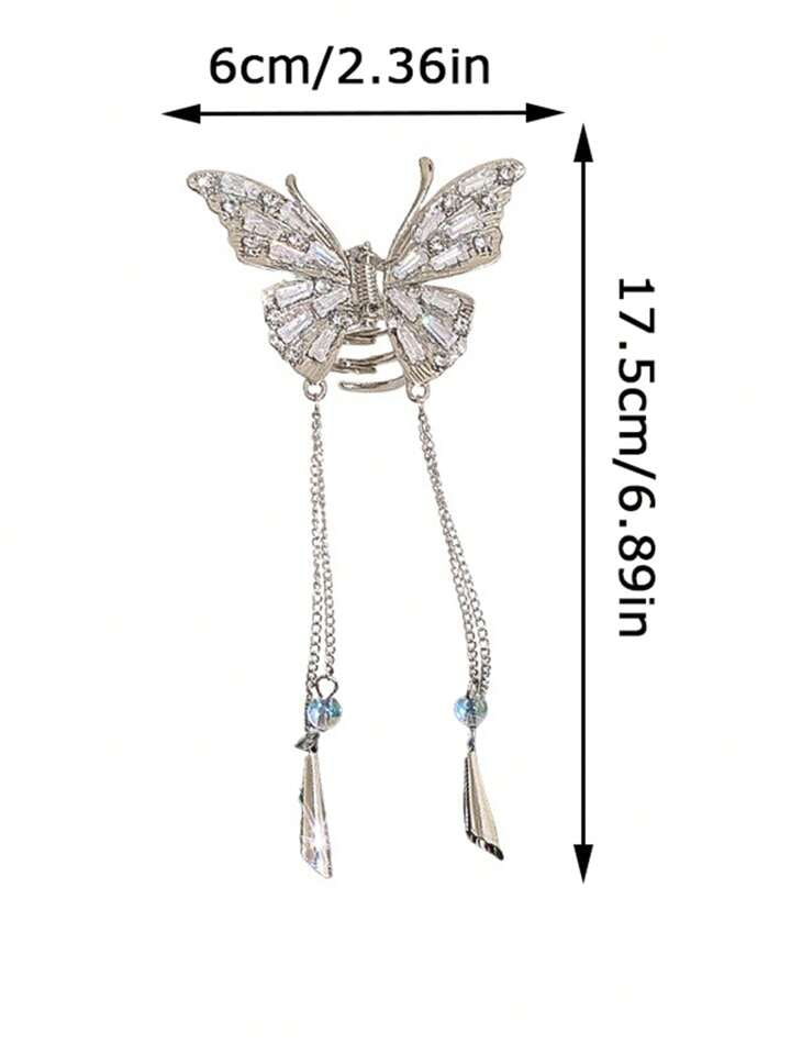 Butterfly tassel Clutcher